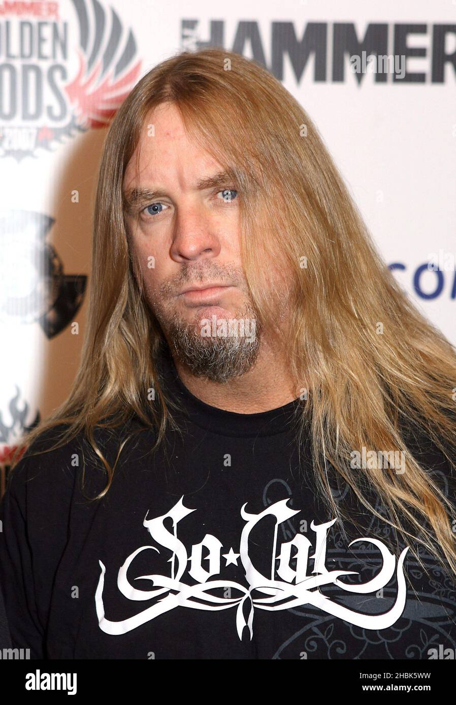 Jeff Hanneman of Slayer arrives at the Metal Hammer Awards held at Koko