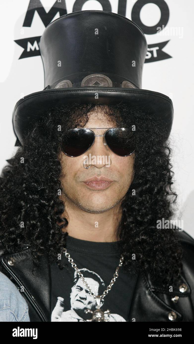 Slash at the mojo awards at the brewery hi-res stock photography and ...