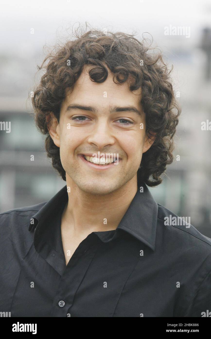 Lee Mead is unveiled as the winner of Rear Of The Year at the