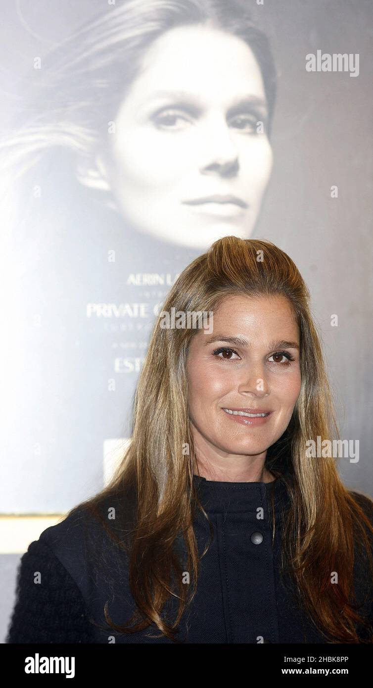 Aerin Lauder, Senior Vice President, Creative Director, & grand-daughter of Estee  Lauder, launches her new fragrance 'Aerin', at Harrods in Knightsbridge,  west London Stock Photo - Alamy