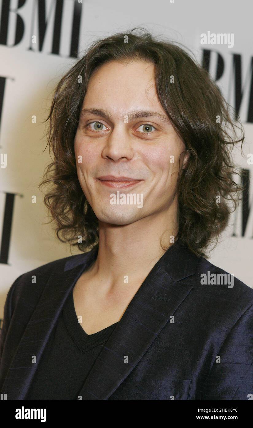 Ville Valo of Him attending the BMI Awards at the Dorchester Hotel, London. Stock Photo