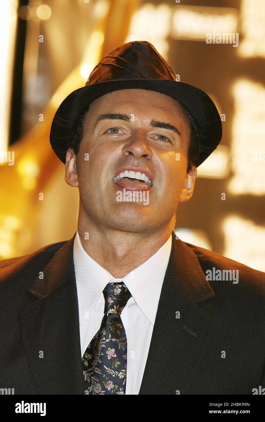 Julian McMahon arrive for the World Music Awards 2007 at the Sporting Club Casino in Monte Carlo, France. Stock Photo