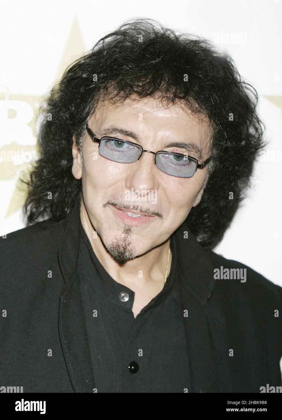 Tony Iommi at the Classic Rock Awards at the Landmark Hotel in London. Stock Photo