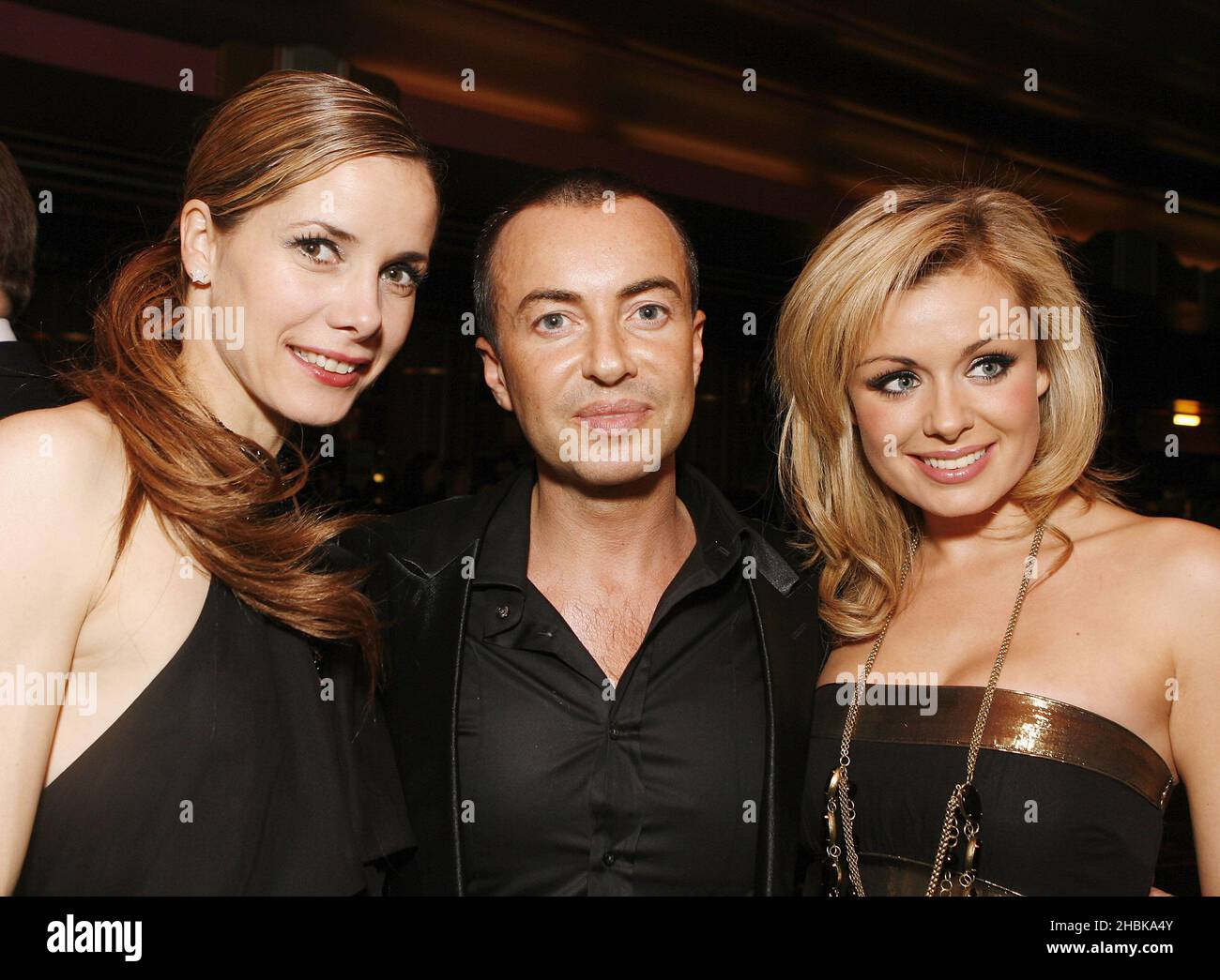 Darcy Bussell ,Julien MacDonald, and Katherine Jenkins at the Reception at the Viva La Diva, Carling Apollo, Hammersmith, London. Stock Photo