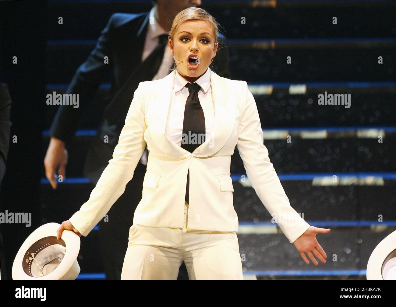 Katherine Jenkins performs on stage at the Viva La Diva, Carling Apollo, Hammersmith, London. Stock Photo