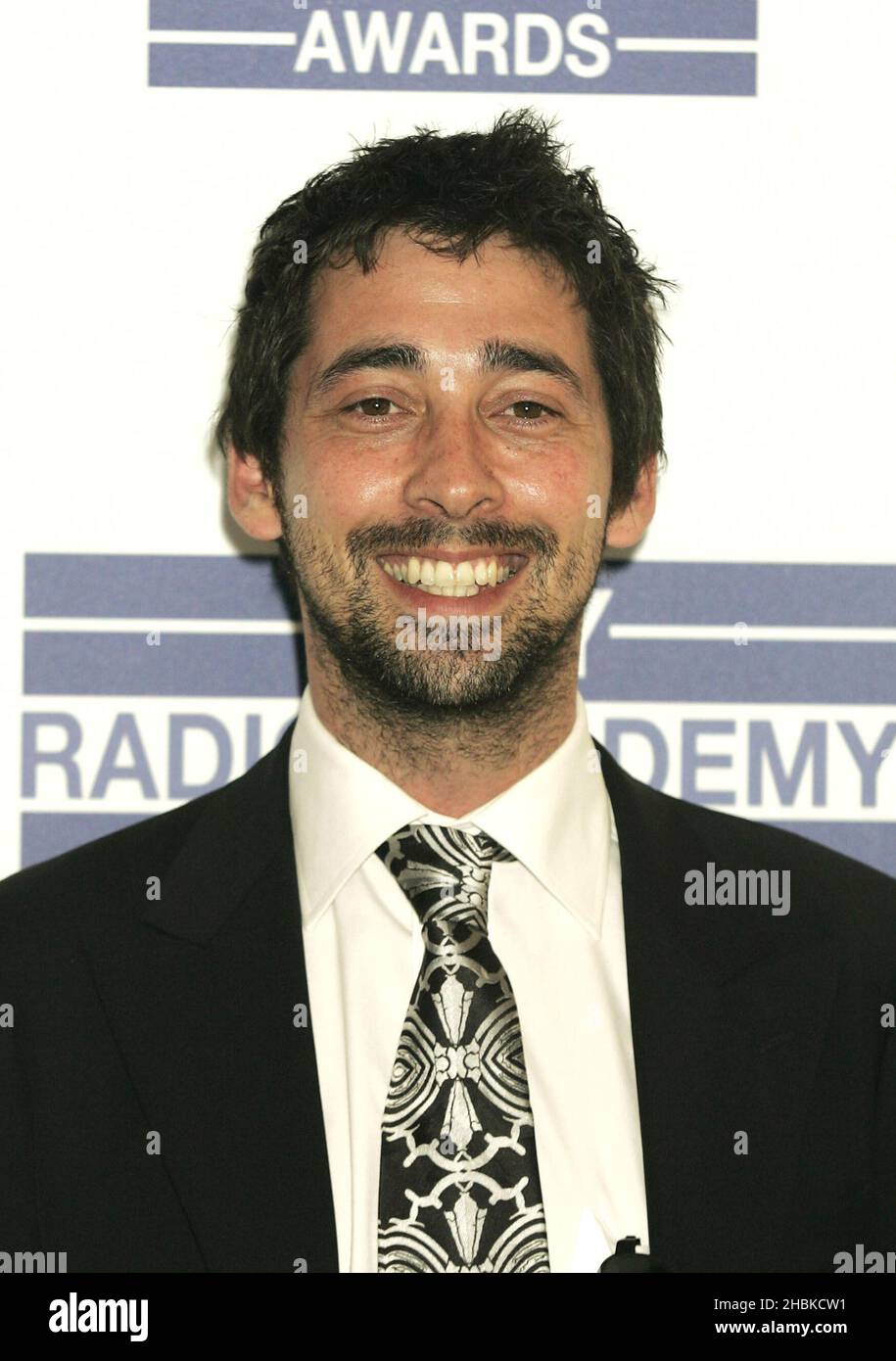 Colin Murray arrives for the Sony Radio Academy Awards at the Grosvenor House Hotel in central