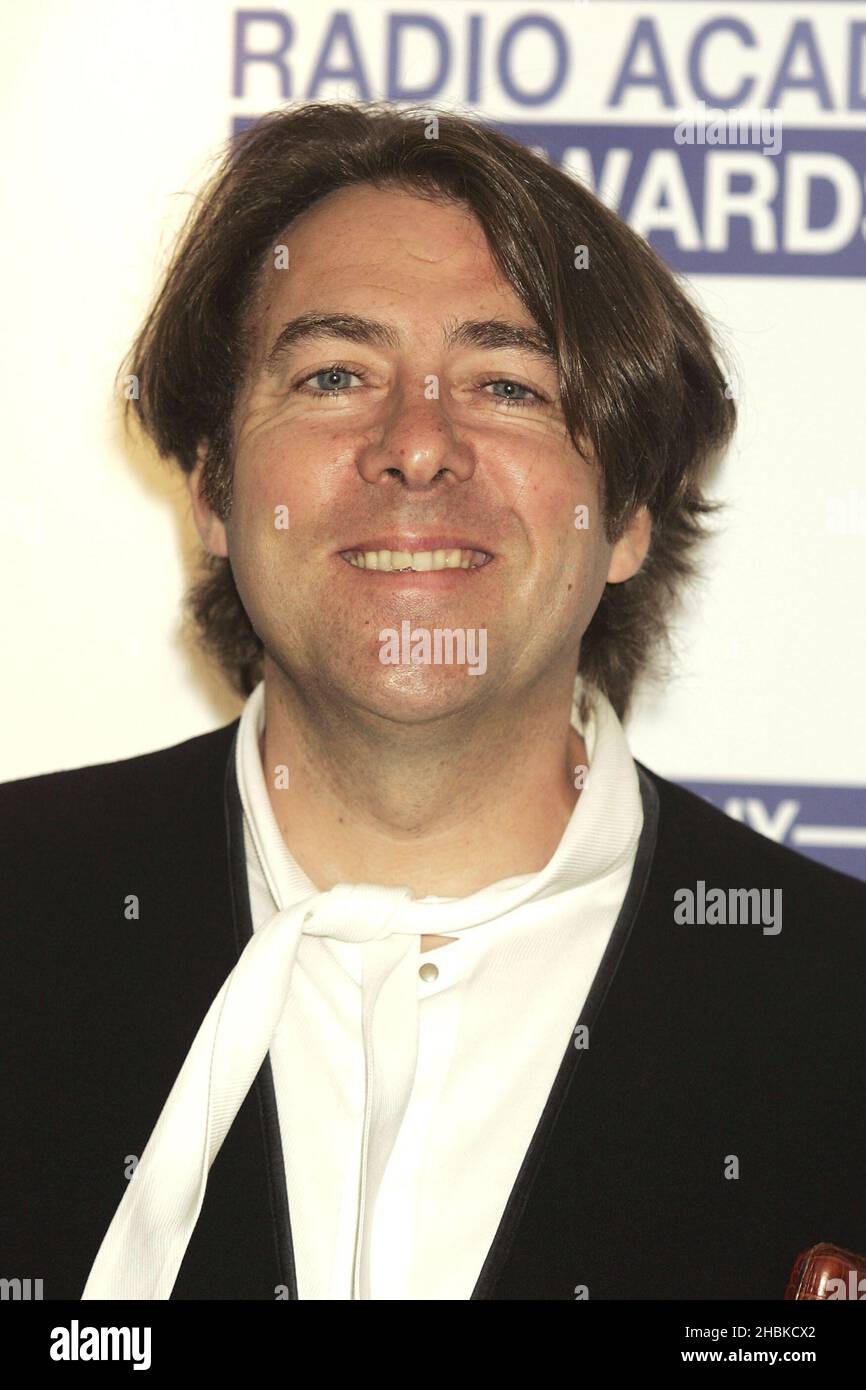 Jonathan Ross arrives for the Sony Radio Academy Awards at the Grosvenor House Hotel in central London. Stock Photo