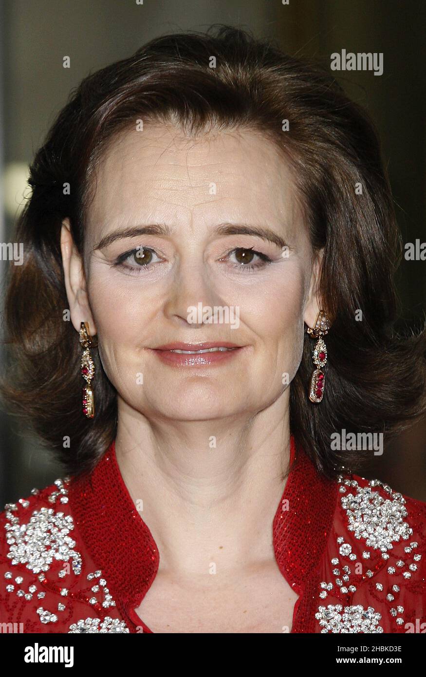 Cherie Blair arrives for the Asian Women of the Year Awards, held at the Hilton Park Lane in central London. Stock Photo