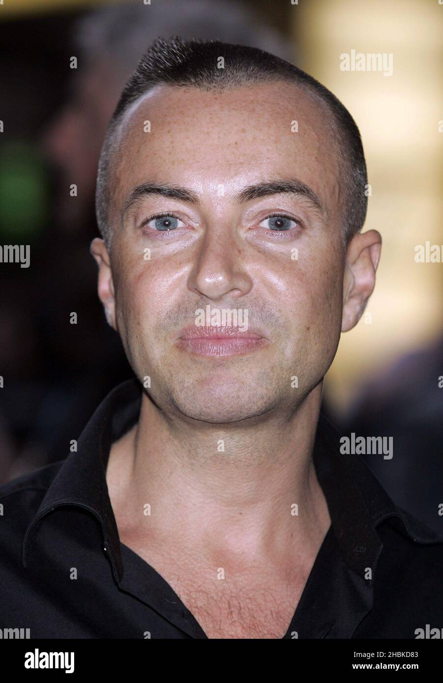 Julien MacDonald arrives for the Gala Night of Take That's West End