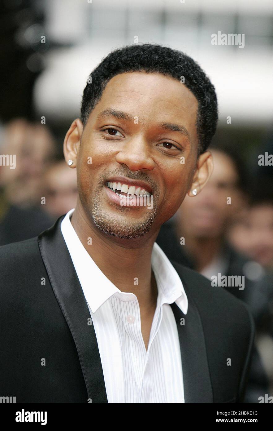 Will Smith arriving for the UK Film Premiere of Hancock at the Vue West End, London. Stock Photo