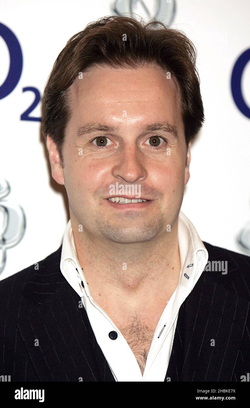 Alfie Boe at O2 Silver Clef Awards at the Hilton Hotel, central London. Stock Photo