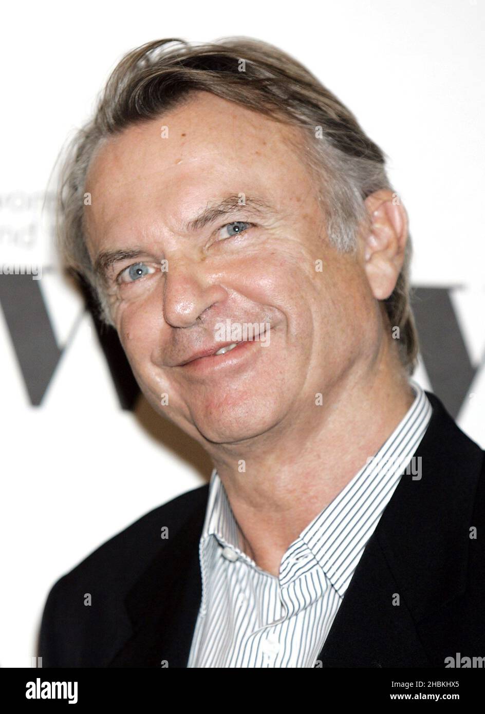 Sam Neill arrives at the Target Women in Film and Television awards at the Hilton Hotel in central London. Stock Photo