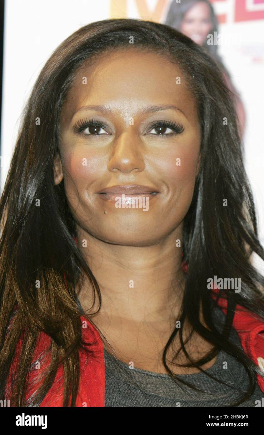 Mel B meets fans and signs copies of her new fitness DVD at HMV in