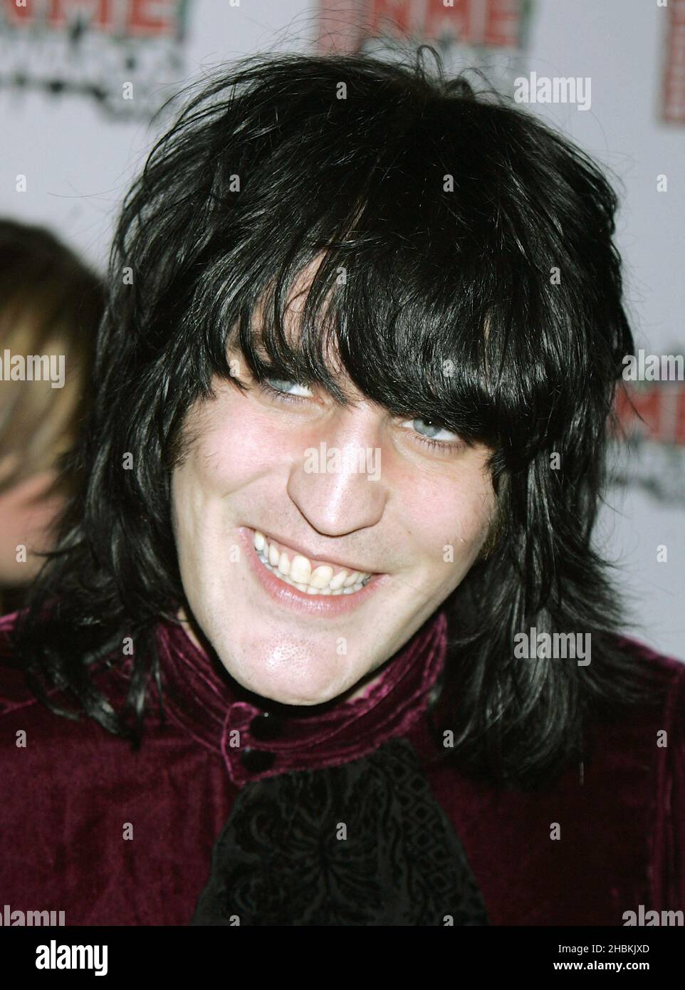 Noel Fielding arrives at the NME Awards at the 02 Academy in Brixton, London. Stock Photo