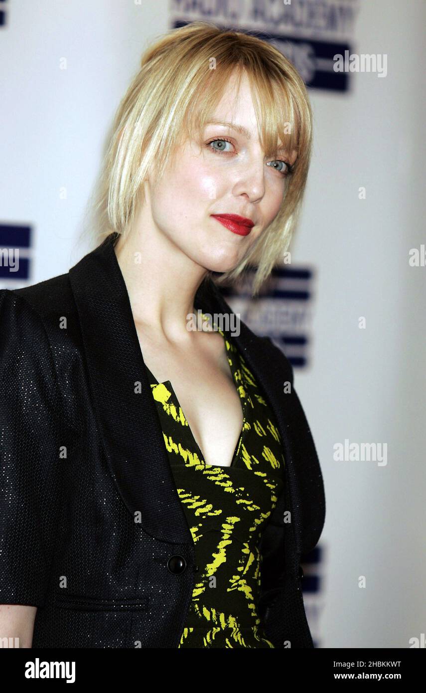 Lauren Laverne arrives at the Sony Radio Academy Awards at Grosvenor House, London Stock Photo