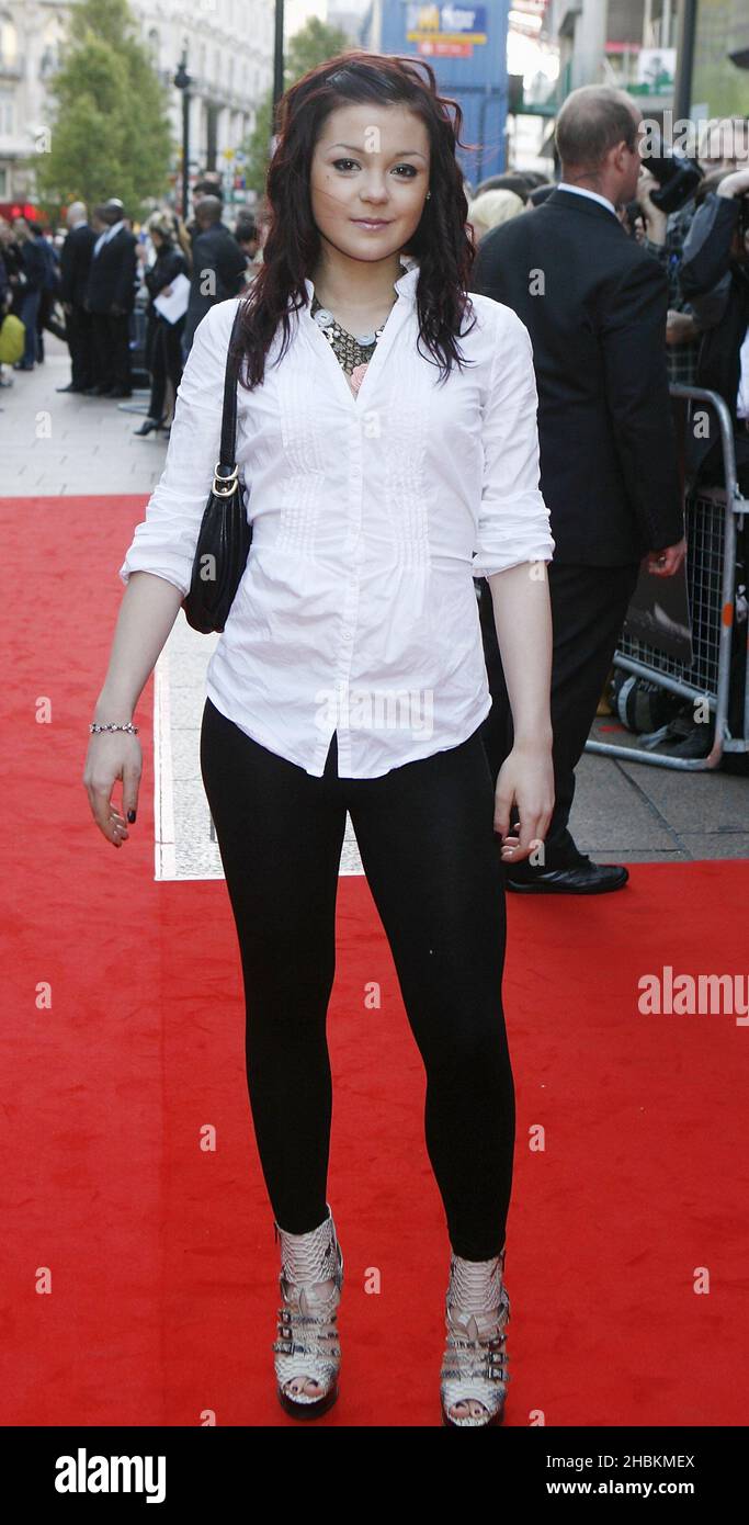 Kathryn Prescott arrives at the Tormented Premiere at the Empire Cinema, Leicester Square, London. Stock Photo