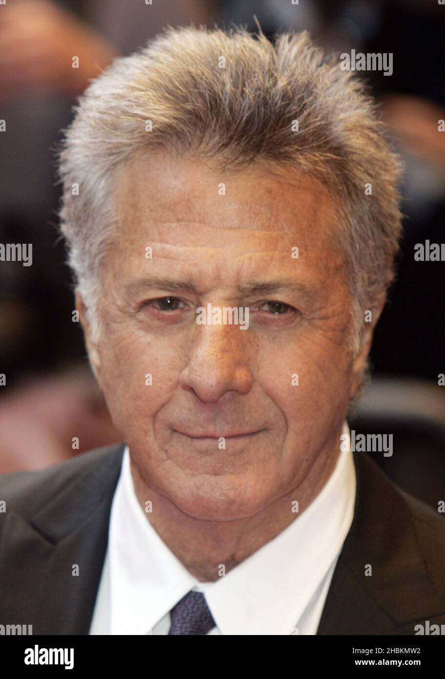 Dustin Hoffman arrives at the Gala Premiere of Last Chance Harvey at