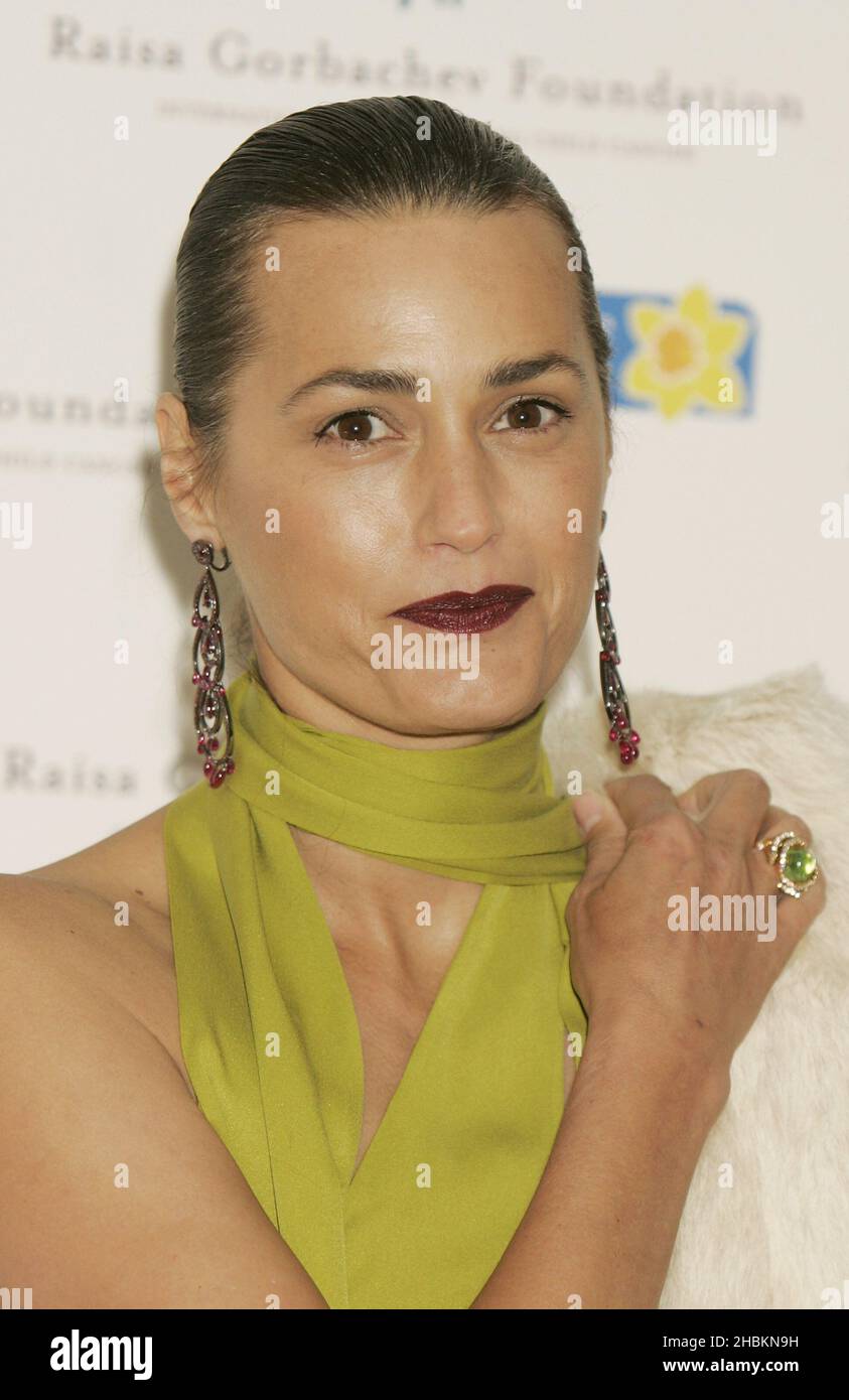 Yasmin Le Bon arrives at the Raisa Gorbachev Foundation Annual
