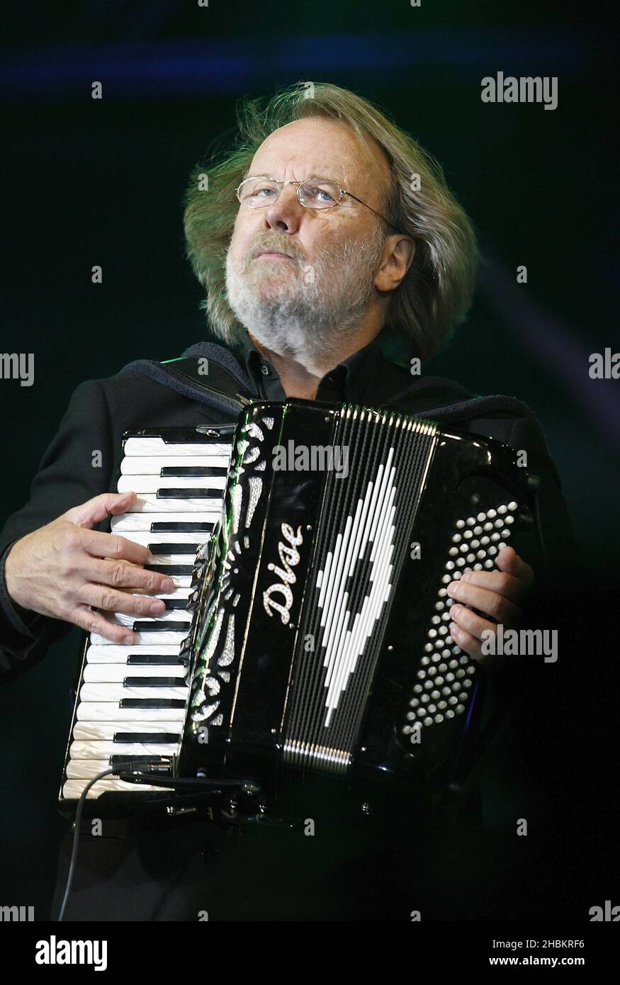 Benny Anderson of Abba performs on stage at the 'We Love Abba, Thank ...