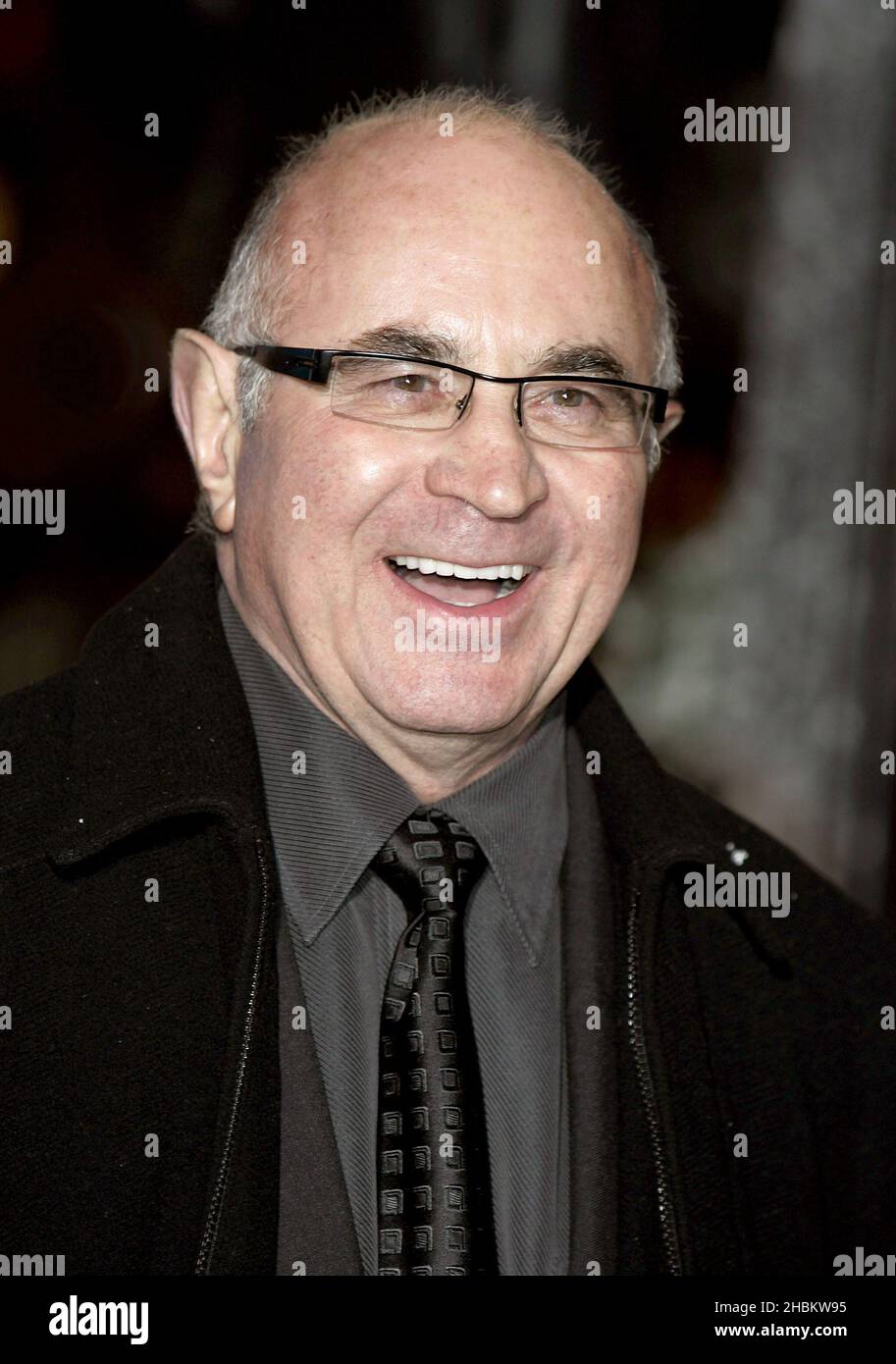 Bob Hoskins arrives at A Christmas Carol World Premiere, Leicester
