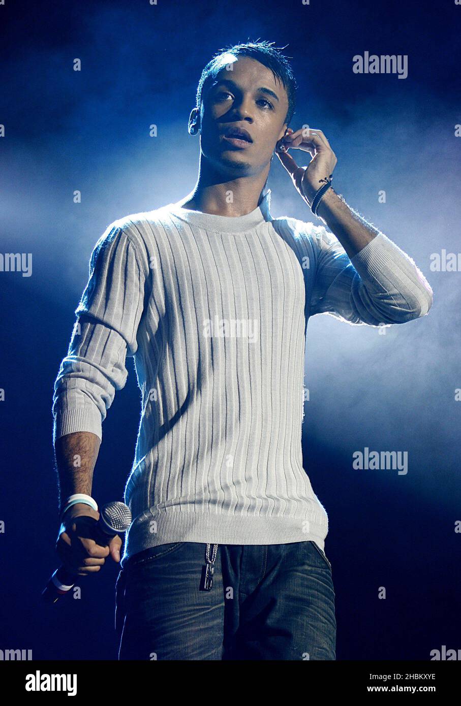 Aston merrygold jls performing hi-res stock photography and images - Alamy