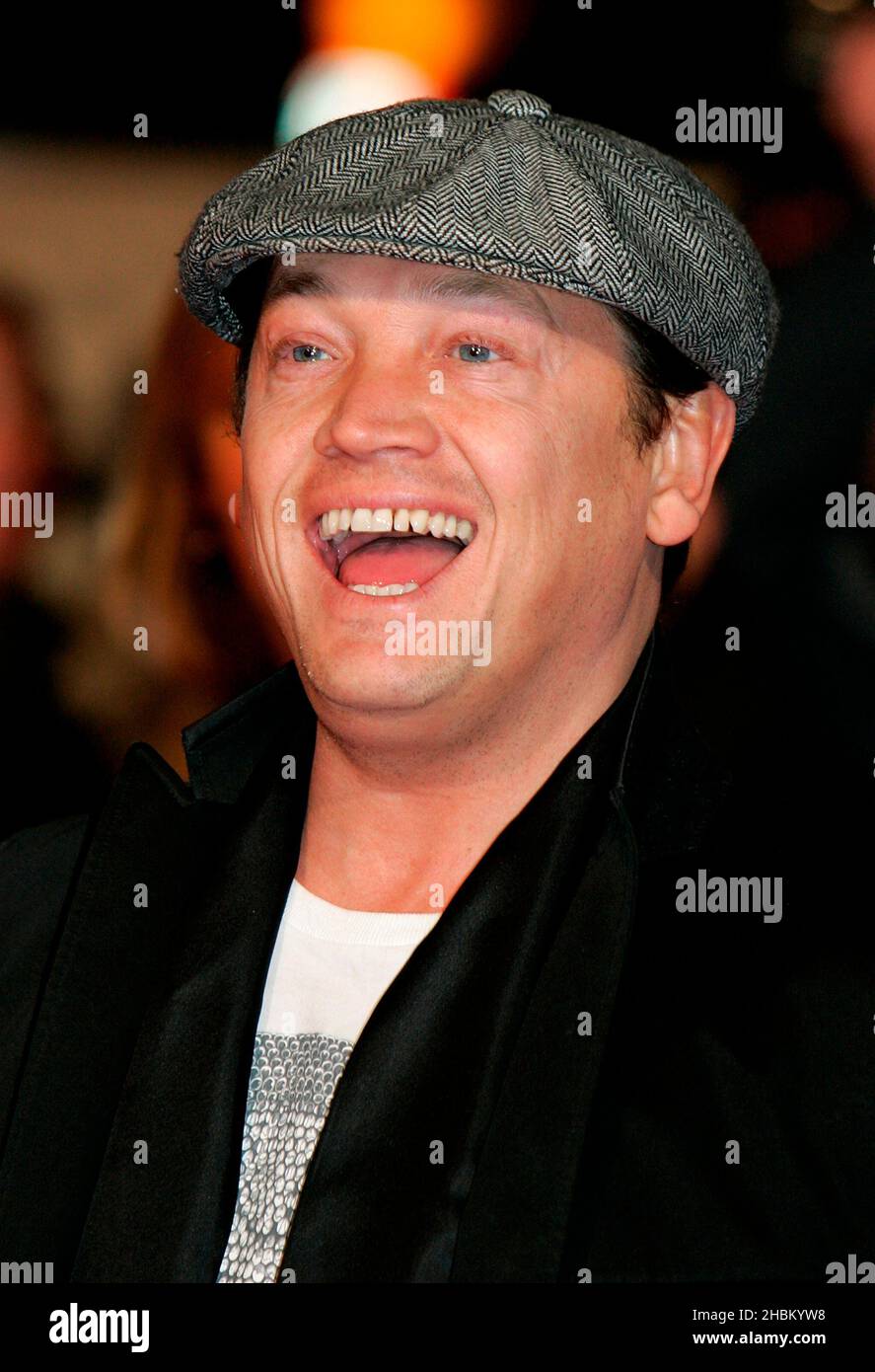 Sid Owen arrives at the Invictus Premiere at the Odeon, Leicester Square, London Stock Photo