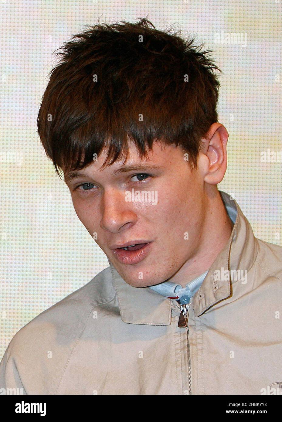 E4's 'Skins' star Jack O'Connell at HMV on Oxford Street in central London. Stock Photo