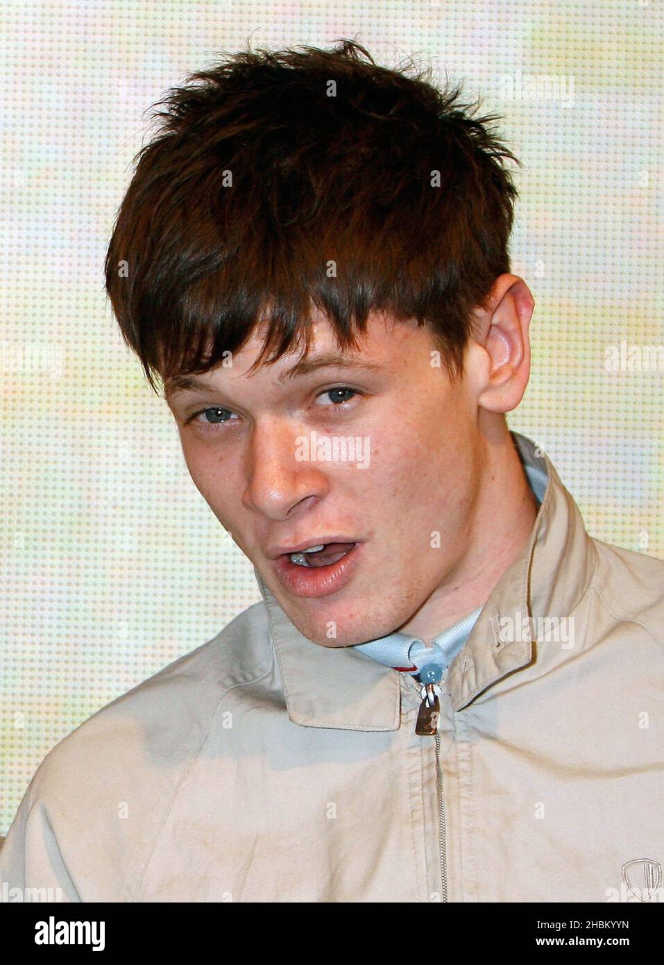 E4's 'Skins' star Jack O'Connell at HMV on Oxford Street in central London. Stock Photo