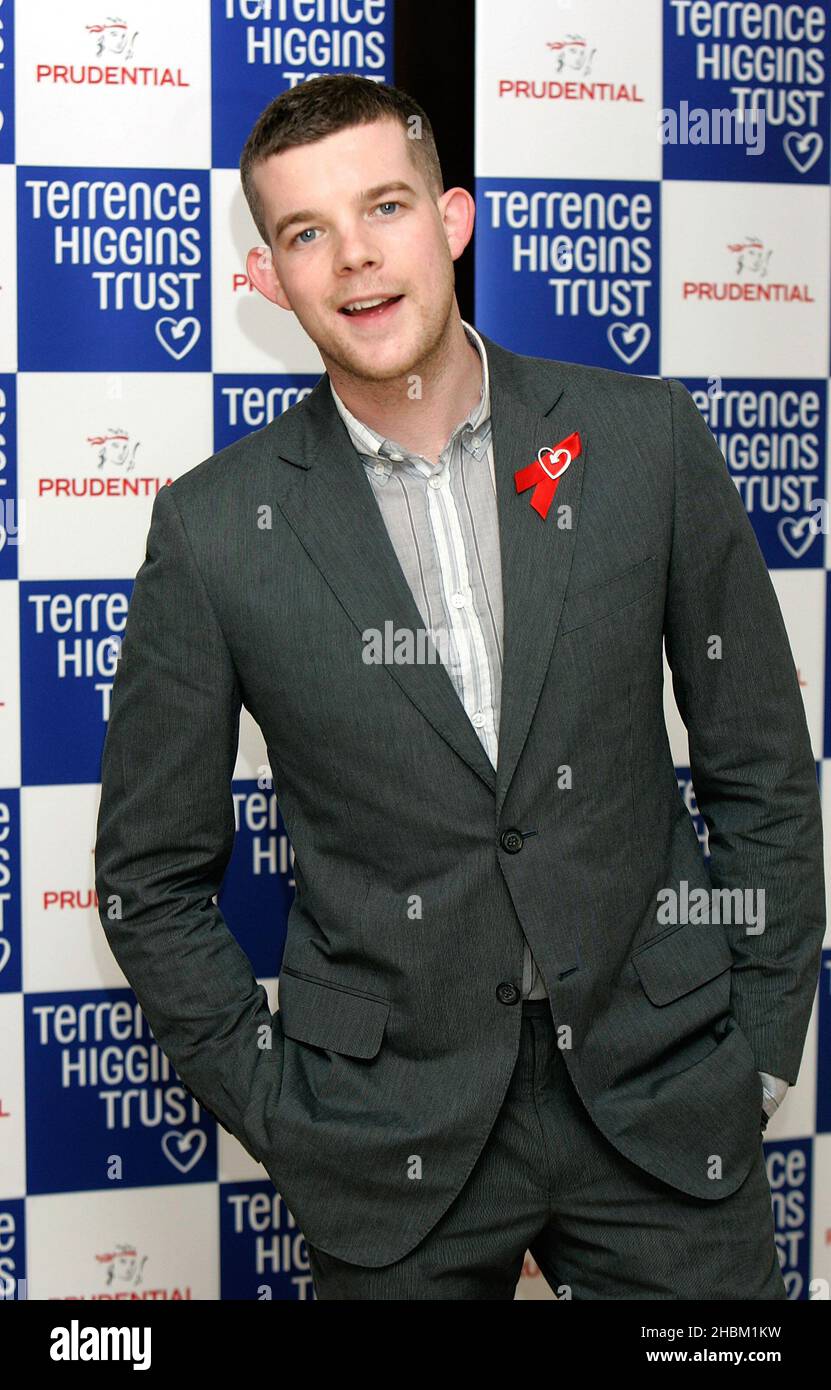 Russell Tovey arrives at The Lighthouse Gala Auction in Aid of Terrence Higgins Trust, Christies, London Stock Photo