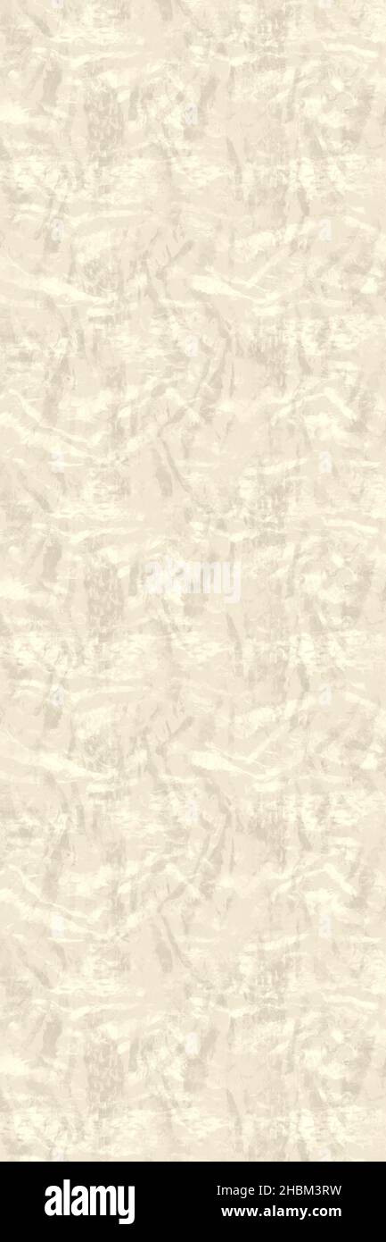 Cream beige mottled vertical rice paper border texture with patterned ...