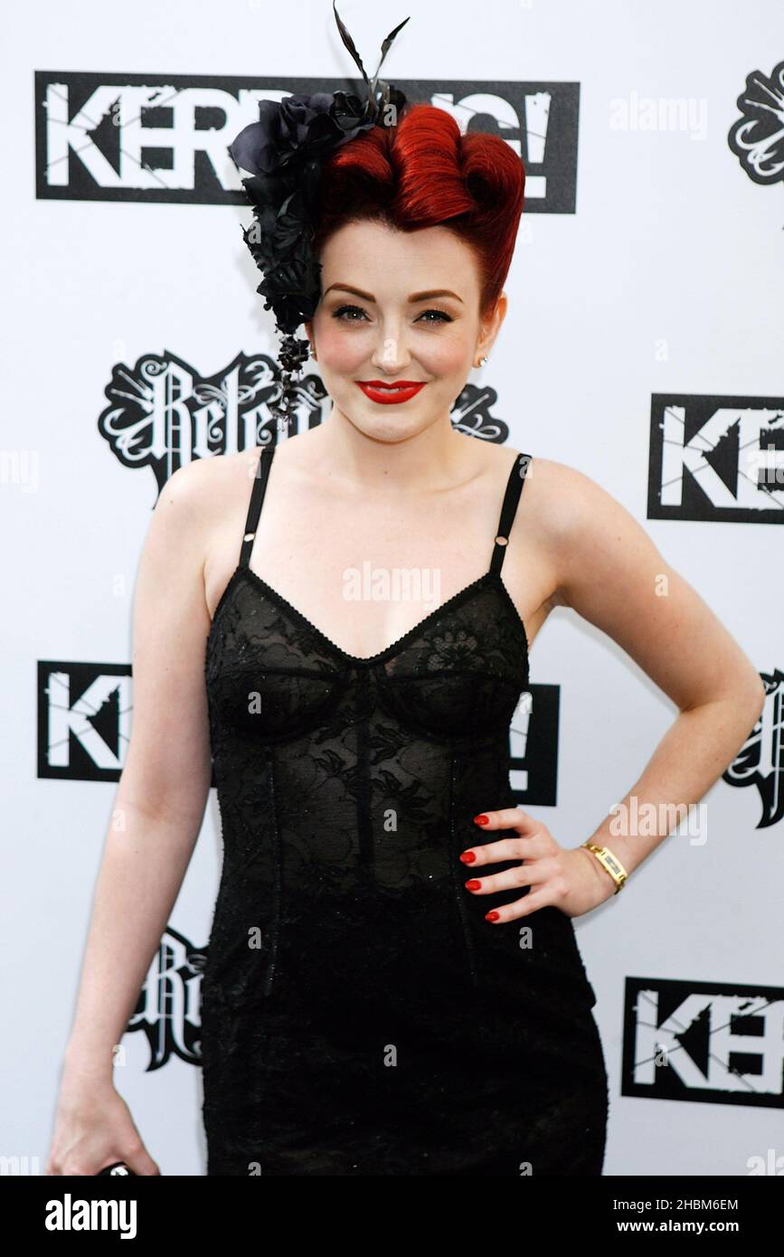 Polly Rae arrives at The Relentless Energy Drink Kerrang! Awards at The ...