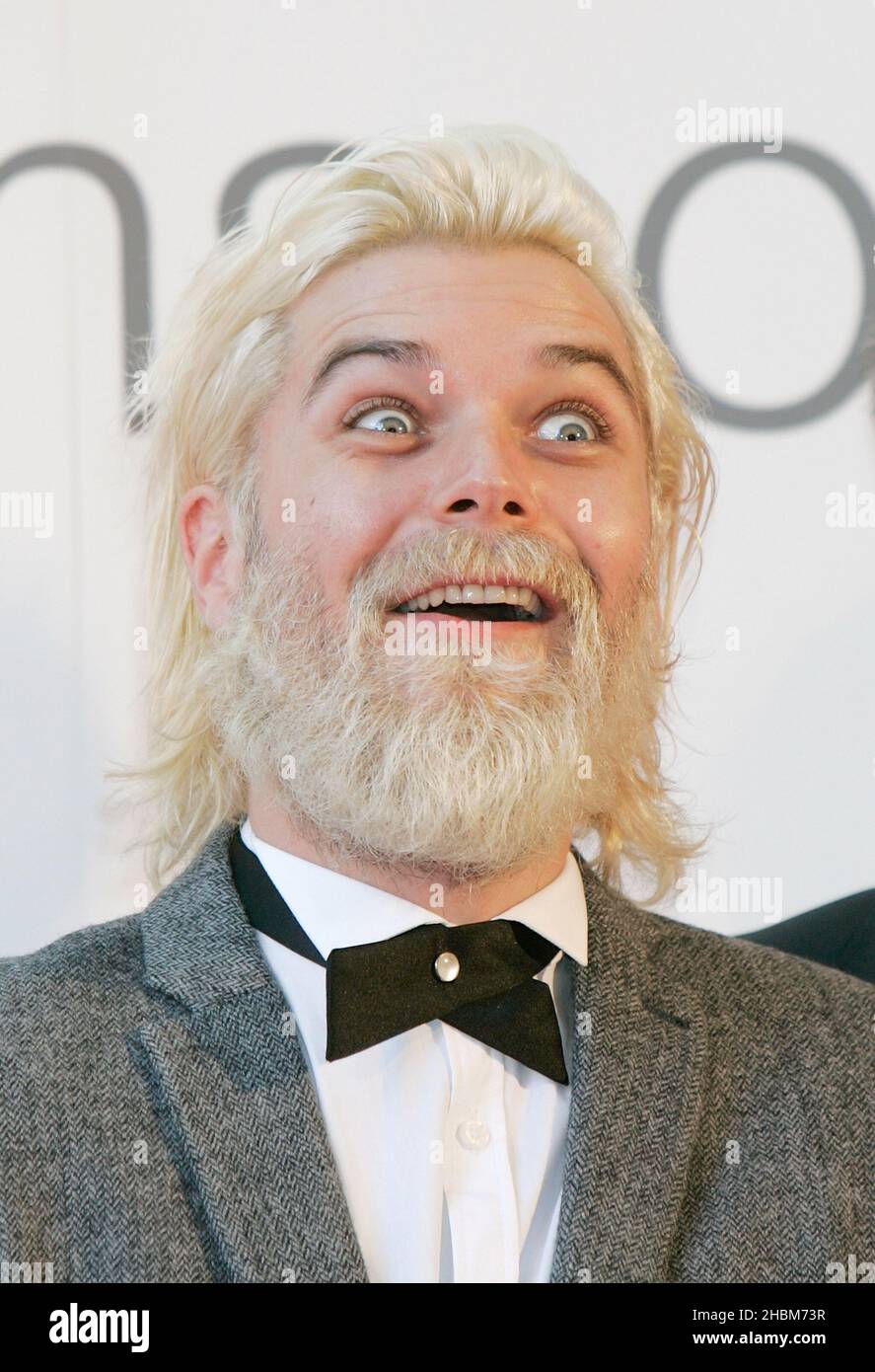 Simon Neil Of Biffy Clyro Arrives At The Barclaycard Mercury Prize 