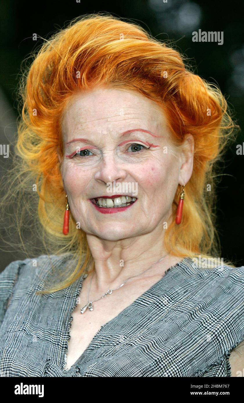 Vivienne Westwood at the 'A Garden Party to Make a Difference' at Clarence House, Gardens, London. Stock Photo