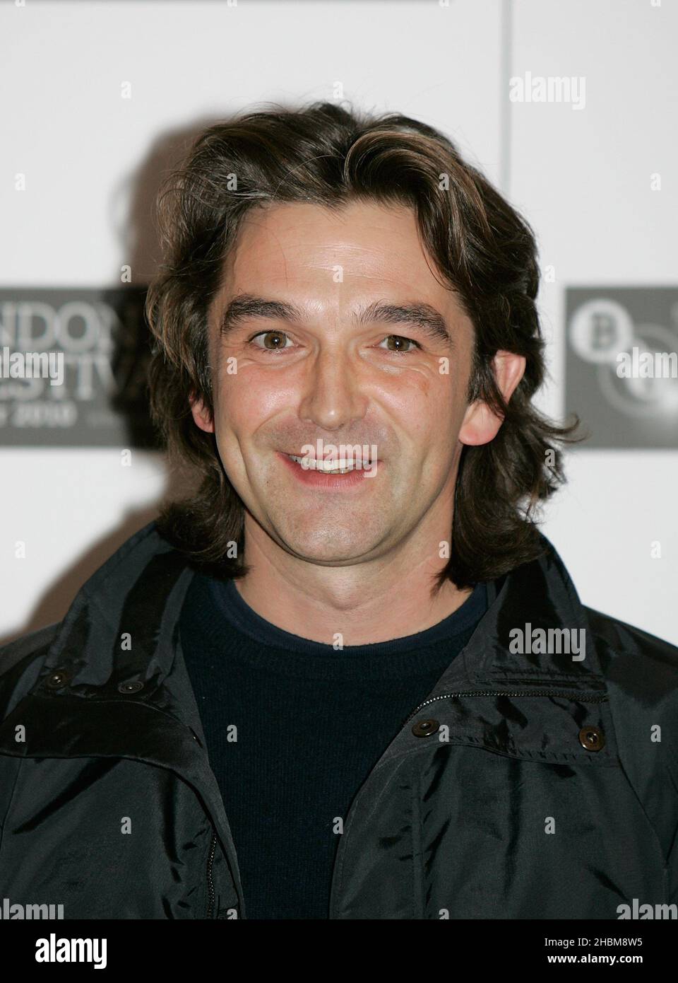 Director Justin Chadwick attends the BFI London Film Festival 'The First Grader' Photo Call at the Vue Cinema, Leicester Square,London Stock Photo