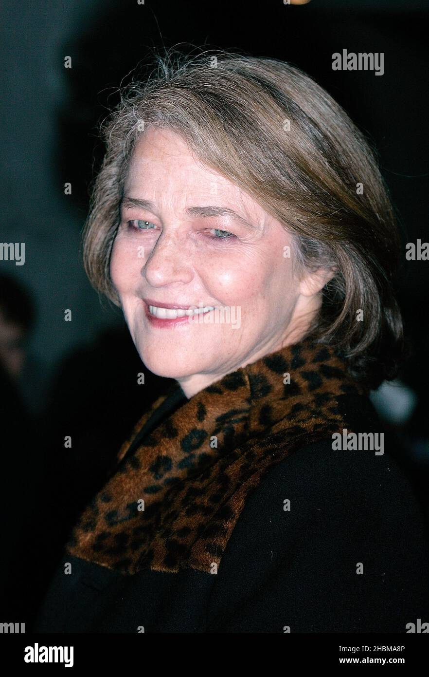 Charlotte Rampling arrives at the Evening Standard Awards at the Savoy