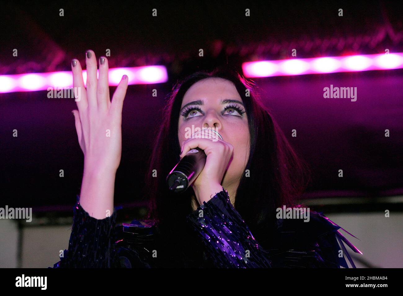 Claire McGuire performs a HMV showcase at the Borderline store, London ...