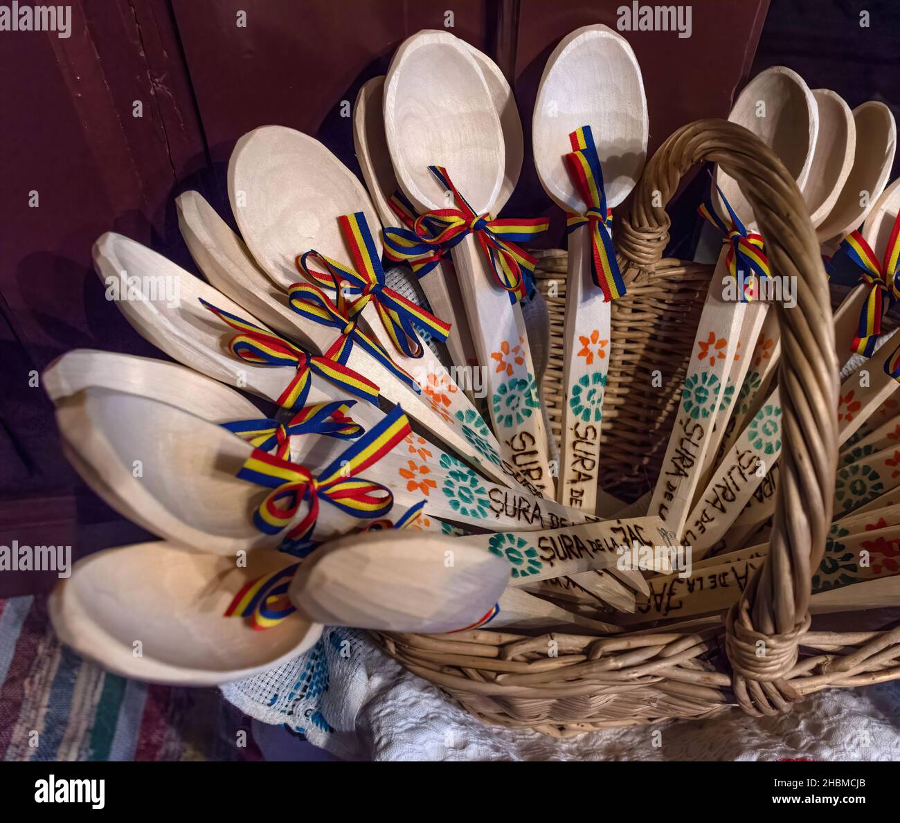 Wicker Rocking Spoon Carved wooden spoons hi-res stock photography and images - Alamy