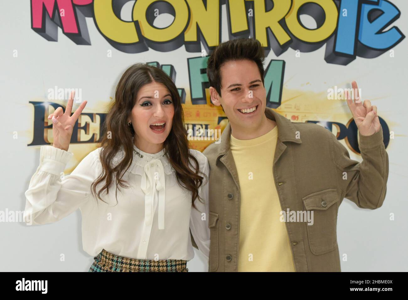 Italy, Rome, 20 December 2021 Photocall of the movie 'Me contro te il