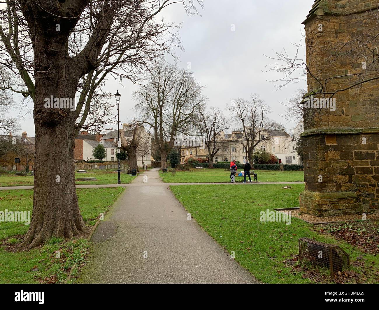 St  Giles church Northampton UK Stock Photo