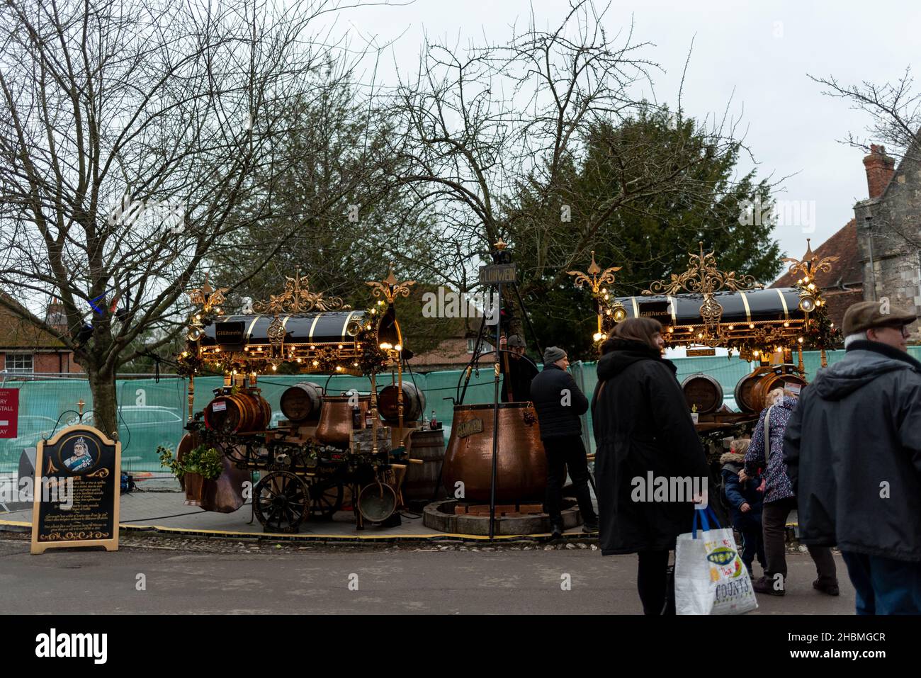 Winchester high street christmas hi-res stock photography and images ...