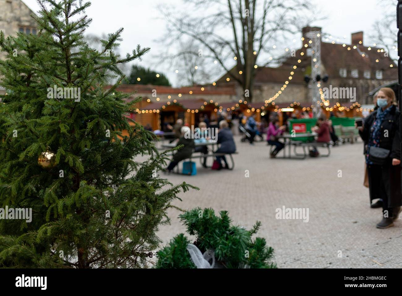 Winchester christmas market opening ceremony