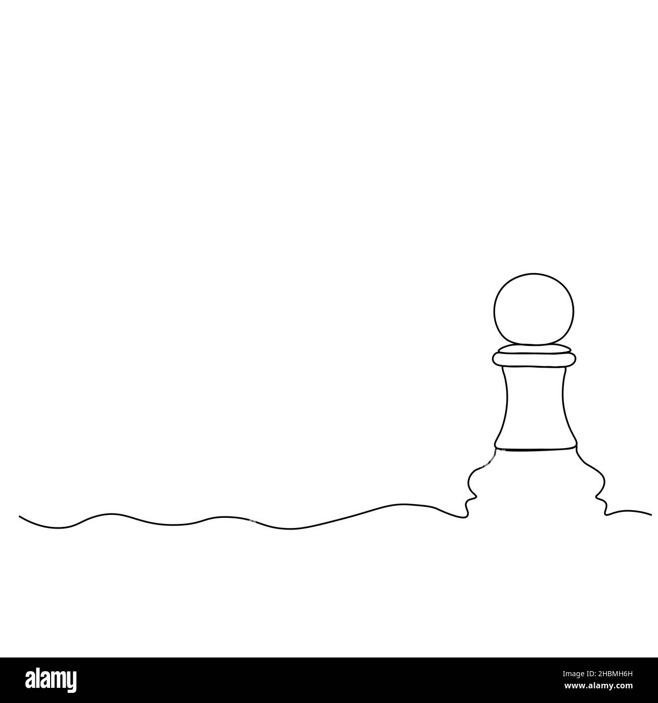 Premium Vector  Chess grandmaster player analysis abstract concept graphic  design illustration element