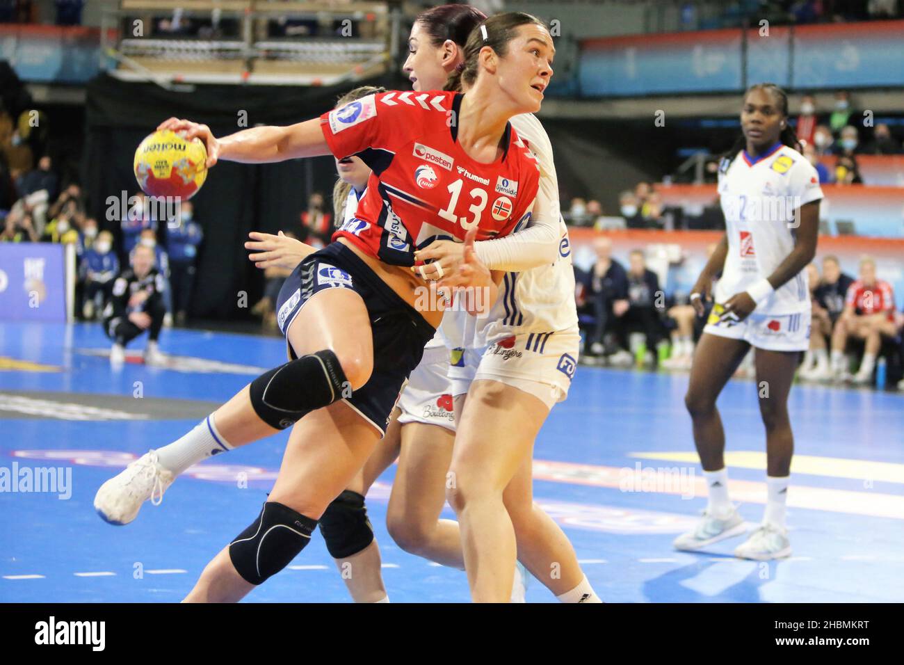 Kari Brattset Dale of Norway during the IHF Women's World Championship  2021, final handball match between France and Norway on December 19, 2021  at Palau d'Esports de Granollers in Granollers, Barcelona, Spain -