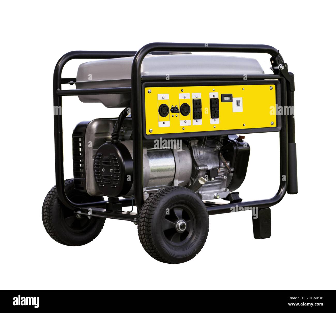 Electric AC generator alternator, isolated on white Stock Photo Alamy