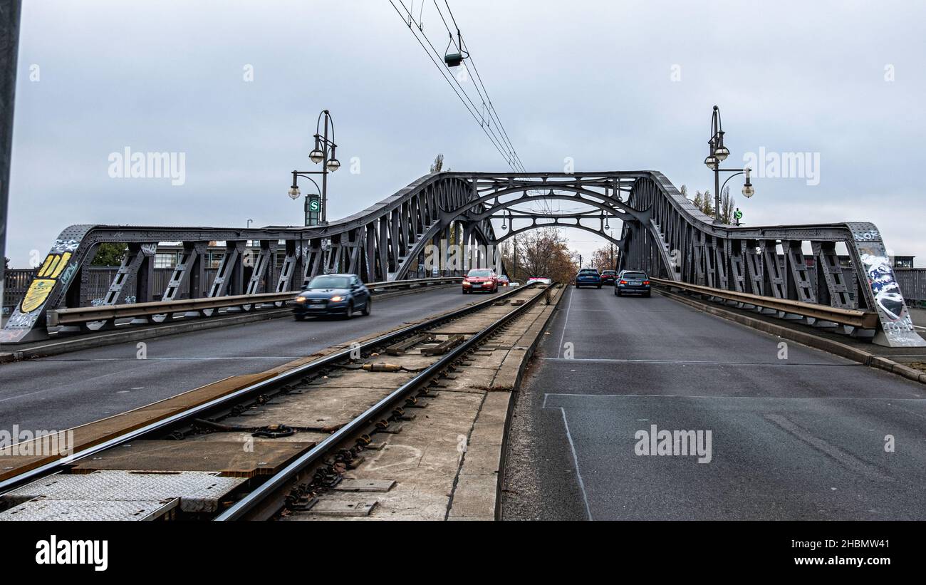 Eastern end of bornholmer bridge hi-res stock photography and images