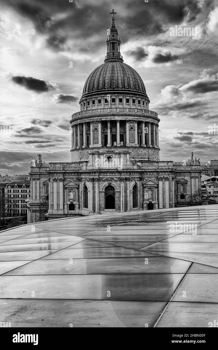 St Paul's Cathedral London Stock Photo
