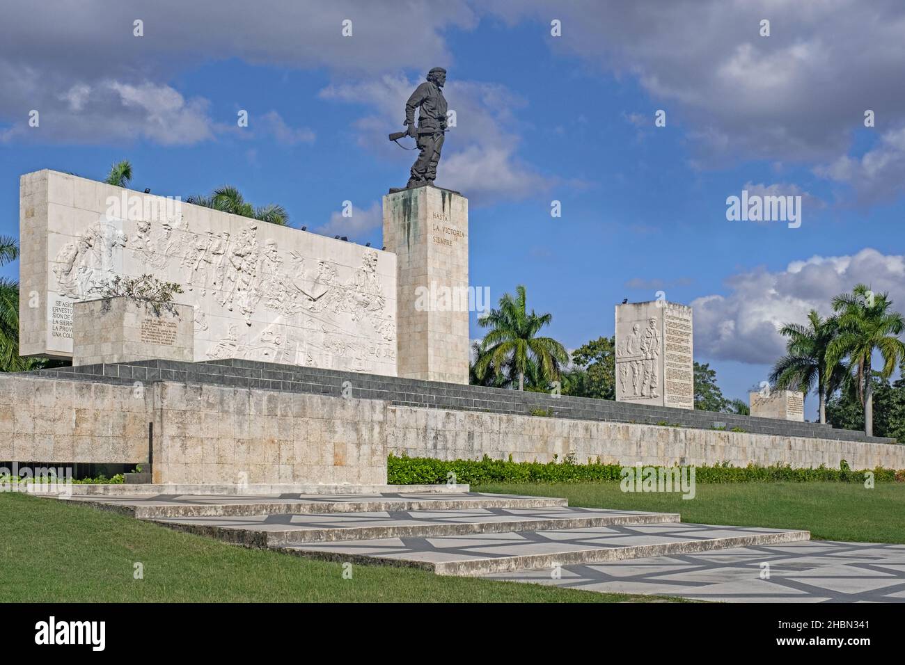 Che Guevara Mausoleum / Mausoleo del Che Guevara, memorial in the city Santa Clara, Villa Clara Province on the island Cuba, Caribbean Stock Photo