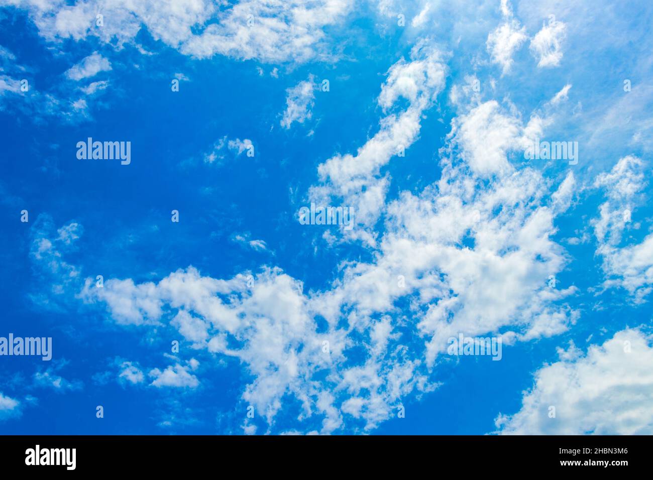 Blue Sky Rio Background Blue sky with beautiful clouds on sunny day at Flamengo beach Rio de ...