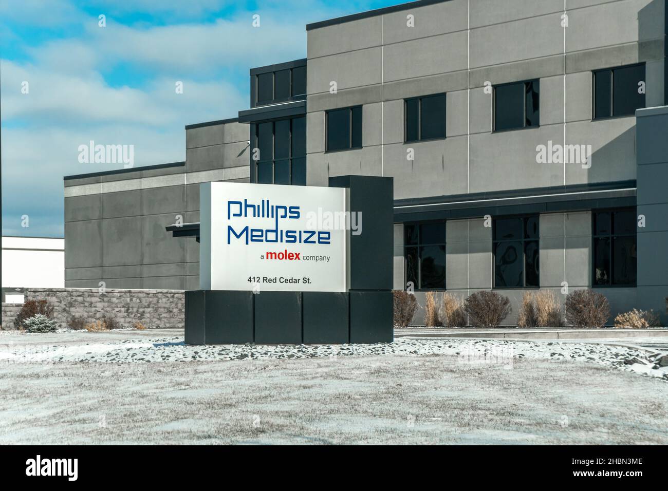 MENOMINEE, WI, USA DECEMBER 18, 2021 Molex PhillipsMedisize