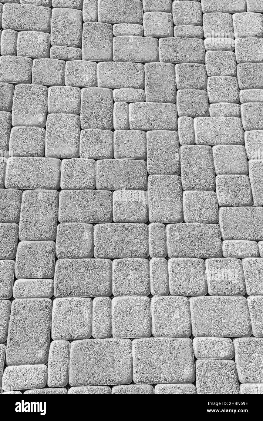 Gray paving stone.Background Stock Photo